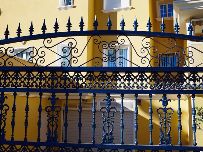 wrought iron decorative fence in south baton rouge