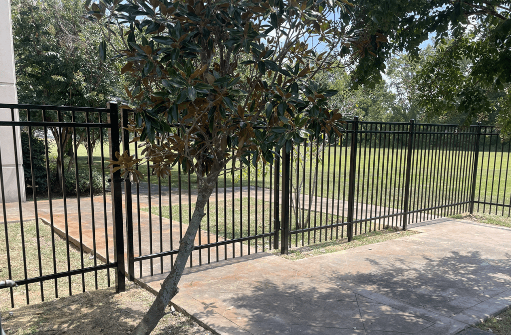 metal fences in Baton Rouge