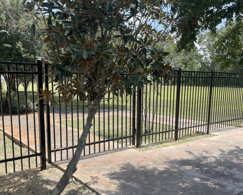 metal fences in Baton Rouge